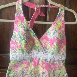 Lilly Pulitzer halter top - size 6